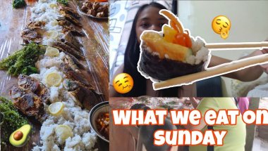 What we eat on Sunday 😋