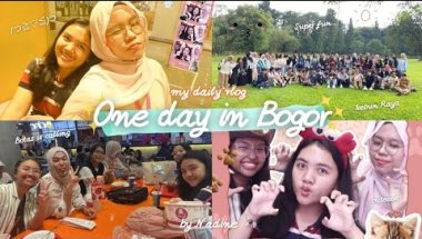 One Day Trip in Bogor 🌿🏰 Kebun Raya + Botas🏬 w/h teman kuliah