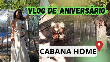 CABANA BOLHA | VLOG DO MEU ANIVERSÁRIO + VIAGEM ROMANTICA PARA UMA CABANA NO INTERIOR DE SP
