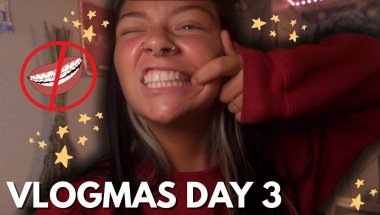 I GOT MY BRACES OFF?!? / Vlogmas Day 3