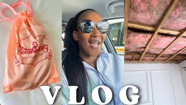 VLOG || HOME MAKING DIARIES || NEW HAIR FROM LIKABLEWIG || CEILING REPAIRS || SOUTH AFRICAN YOUTUBER