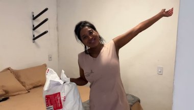 Unboxing pillow top NASA Bf colchões