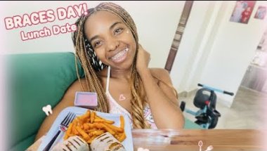 Come with me to get my braces done plus a lunch date after😳🤣