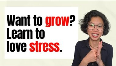 If you want to grow, stop running from stress | Chi Chi Wang