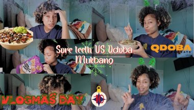 Vlogmas Day 10 🎄| QDOBA Mukbang w/ Sore Teeth 😭 Finals + Weekend Plans ||Christmas'25 w/ Kala Simone