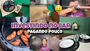 FAZENDO COMIDA  DA SEMAMA + COMPRINHAS DA SHOOPE ESTAVAM CHEGANDO 🛒🤑🥰