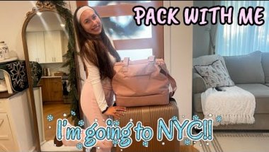 Pack With Me | IM GOING TO NYC! 🎄⭐️