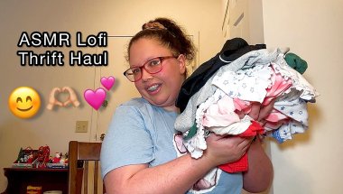 ASMR // Thrift Haul! • Clothes and Jewelry And More! (Lofi Whispered With Tapping)