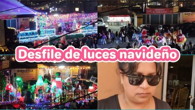 De la cama al desfile de luces navideño