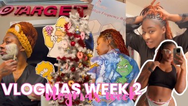 VLOGMAS WEEK 2 | selfcare, apartment searching, getting in the holiday spirit