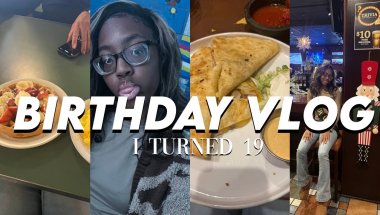BIRTHDAY VLOG I TURNED 19| breakfast , grwm, birthday dinner & pictures|