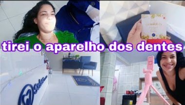 Tirei o aparelho dos dentes+ganhei um presente do meu esposo 🫶❤️❤️🫶