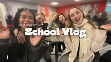 SCHOOL VLOG - ootd, storytimes...