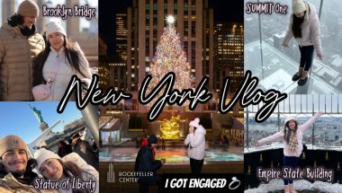 New York Vlog | I GOT ENGAGED💍 Brooklyn Bridge, Statue of Liberty, SUMMIT One, Empire State Building