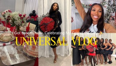 I GOT BRACES NOW, DIY FLOWER BOUQUET 💐, CELEBRATING MY FRIEND B-DAY, UNIVERSAL ORLANDO