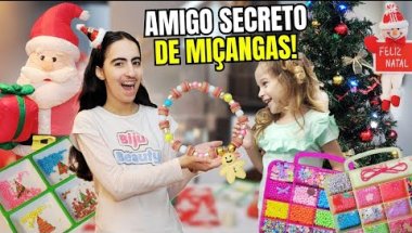 FIZ UM AMIGO SECRETO DE ACESSÓRIOS DE MIÇANGAS DE NATAL! ESPECIAL NATAL - Biju Beauty