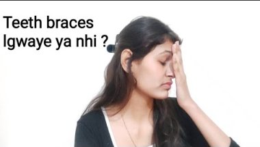 ll This is about my braces 🥲ll teeth pe braces lgwaye ya nhi ? ll#rastogiivlogs #minivlog #skincare