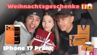 EMILIAS WEIHNACHTSGESCHENK 😱🎁 + IPhone 17 Prank 😭💀
