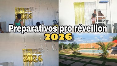 VLOG:PREPARATIVOS PRO RÉVEILLON 2026✨️