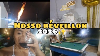 VLOG:NOSSO RÉVEILLON DE 2026🤍✨️