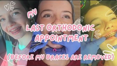 LAST BRACES APPOINTMENT!! Next Time… They Come OFF! 😁✨