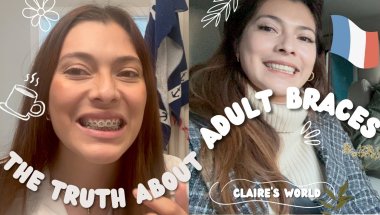What It’s Really Like Having Braces as an Adult | Christmas Travel Vlog
