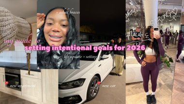 How I intentionally set successful goals to achieve in 2026 | moved out, new car, braces+life update