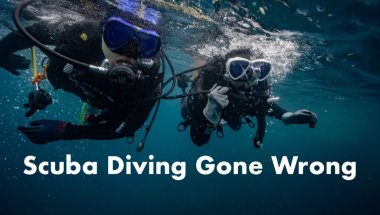funny scuba diving fail in jeju island vlog 🤿