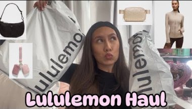 LULULEMON HAUL | Define Jacket, Purses, Belt Bags, Wristlets