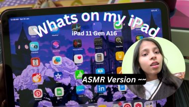 (ASMR) What’s on my iPad? Mere favourite apps on my iPad 11 gen A16💜 | 100 day vlog challenge 6/100
