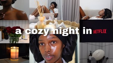 pampered night routine for a girl who used to hate herself | Relax , shower ,reset & more