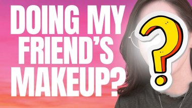 I Tried a Glam Makeup Look on My Friend - Her Reaction Says it All!