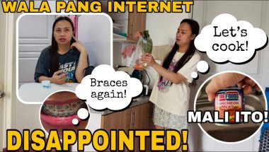 DISAPPOINTED AKO! LUTO TAYO! BACK TO BRACES AGAIN! WALA PA DING INTERNET! Abengvlogs mag subscribe!