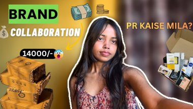 BRAND Collab kaise mila?🙀😭| how i get PR, paid promotion