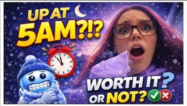 i tried waking up at 5am | day 1