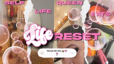 LIFE RESET ♡ productive days | everything shower, online school, grocery run, meal prep, hair, etc