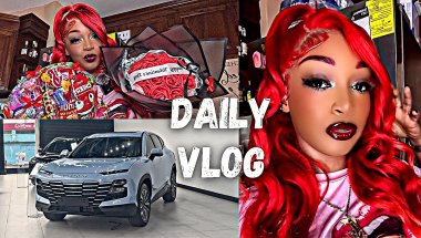 DAILY VLOG- 2027 Car Purchase + Grocery Haul + 8 Month Braces Appointment + Valentine’s Day Gifts