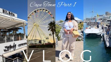 VLOG || PART 1 || CELEBRATING MY BIRTHDAY IN CAPE TOWN || TABLE MOUNTAIN || SITE SEEING ||
