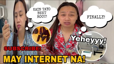 MAY INTERNET NA AKO! CONVERGE! GANITO PALA ANG DAPAT GAWIN SA BEET ROOT PARA DI MAPAIT! Abengvlogs