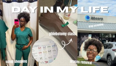 Spend A Day With Me: scrub shopping, braces removal, drug screening, etc…
