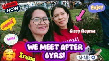 AFTER 6 YRS. WE MEET AGAIN SABAY GALA!@irenecerillochannel6263
