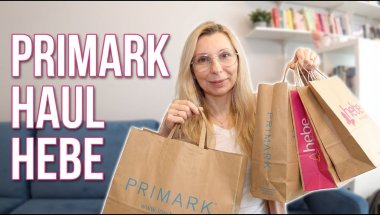 Co kupiłam w HEBE i PRIMARK? Kosmetyczny haul.