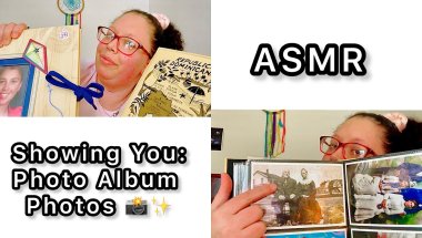 ASMR // Showing You Photos From My Photo Albums 📸✨ ( Soft Spoken and Lofi )