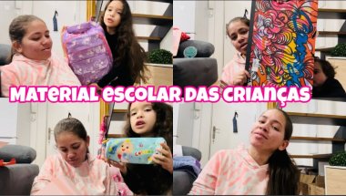 Material escolar das crianças aqui em Espanha 🇪🇸