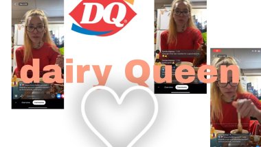 Dairy queen mukbang 🤤