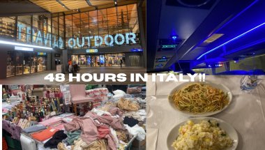 Travel Vlog || Spend 48 hours in Italy with me | | Binah Kamber