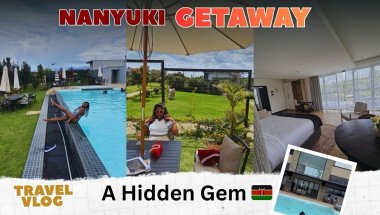 NANYUKI VLOG |Beautiful & Affordable Airbnb |TUFAHA Resort Room Tour, Nature, Pool & Calm Luxury 🌿