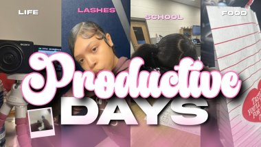 PRODUCTIVE VLOG ☆ healthy habits, grwm, lashes, journaling, outfits + soft reset
