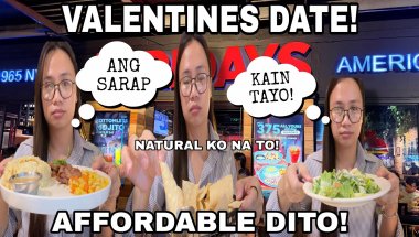 MY VALENTINES DAY DATE! AFFORDABLE DITO! #tgif #friday #valentinesday Abengvlogs