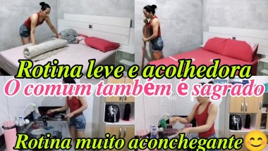 😊ROTINA LEVE E ACOLHEDORA/🙏🏻O COMUM TAMBÉM É SAGRADO @casinhadadebora2041